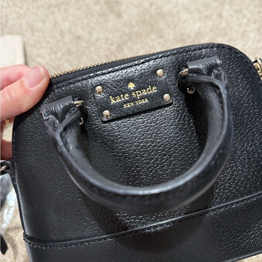 Kate Spade Black Leather Handbag